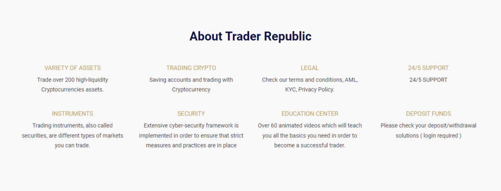 Trader Republic broker info